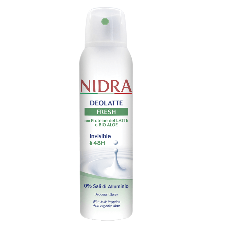 Дезодорант аэрозоль освежающий с молочными протеинами 150 мл - NIDRA